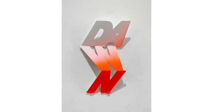 グラフィックデザイナー北山雅和の個展〈TYPOGRAFFITI 4〉大阪Pulpで3/24まで開催中