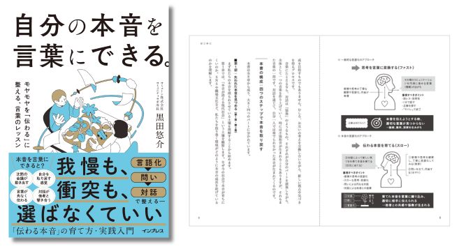 思わず飲み込んでしまう本音を言葉に。コミュニティ研究家・黒田悠介の新刊『自分の本音を言葉にできる。』発売